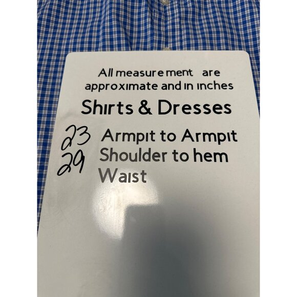 Brooks Brothers Regent Plaid Button-Down Long Sleeve Shirt Size M - Picture 10 of 10